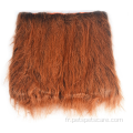 Costume de chien de cheveux de lion mane